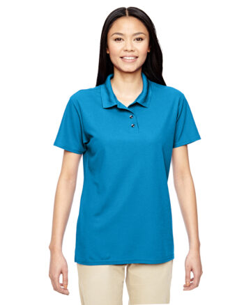 Gildan G458L Ladies' Performance® 5.6 oz. Double Piqué Polo