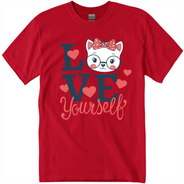 love cat yourself t-shirts