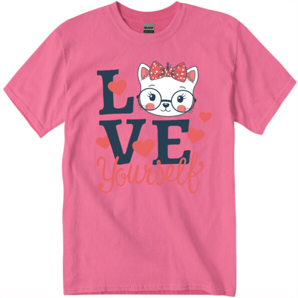 love cat yourself t-shirts