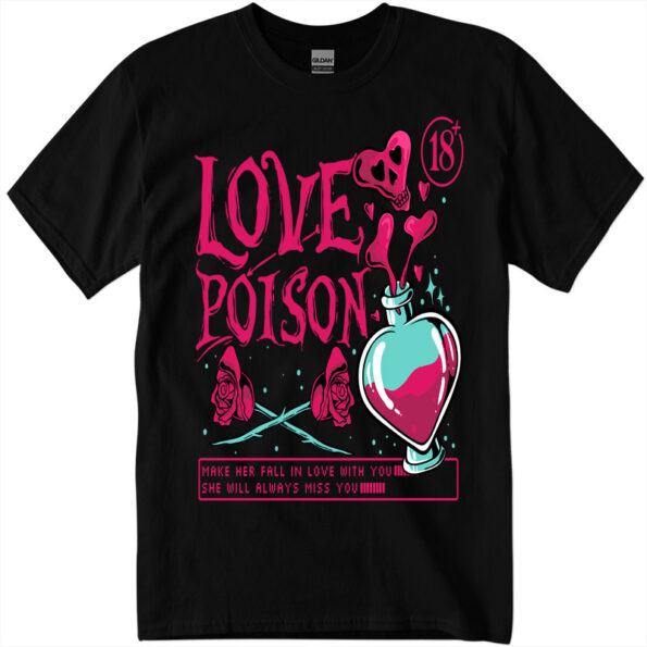 Love Poison on Men's T-Shirt