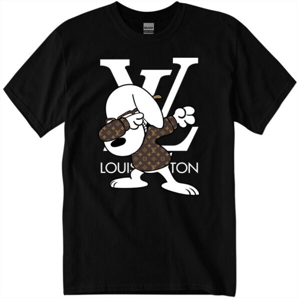 Snoopy Louis LV Men’s T-Shirt